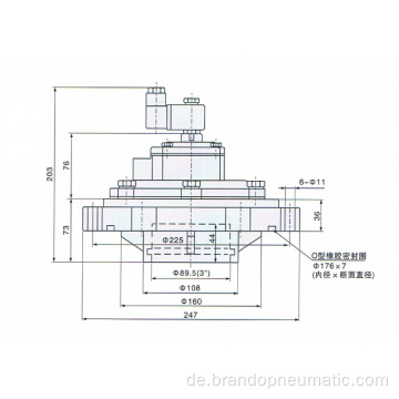 3-Zoll-Turbo-Typ-Impuls-Ventil